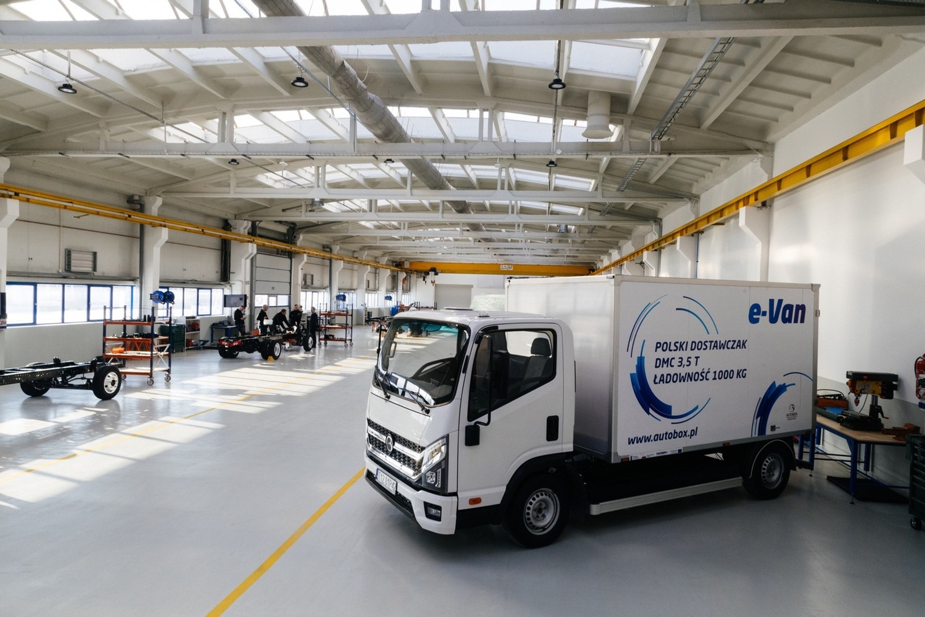 Autobox e-Van, czyli elektryczny dostawczak z Polski