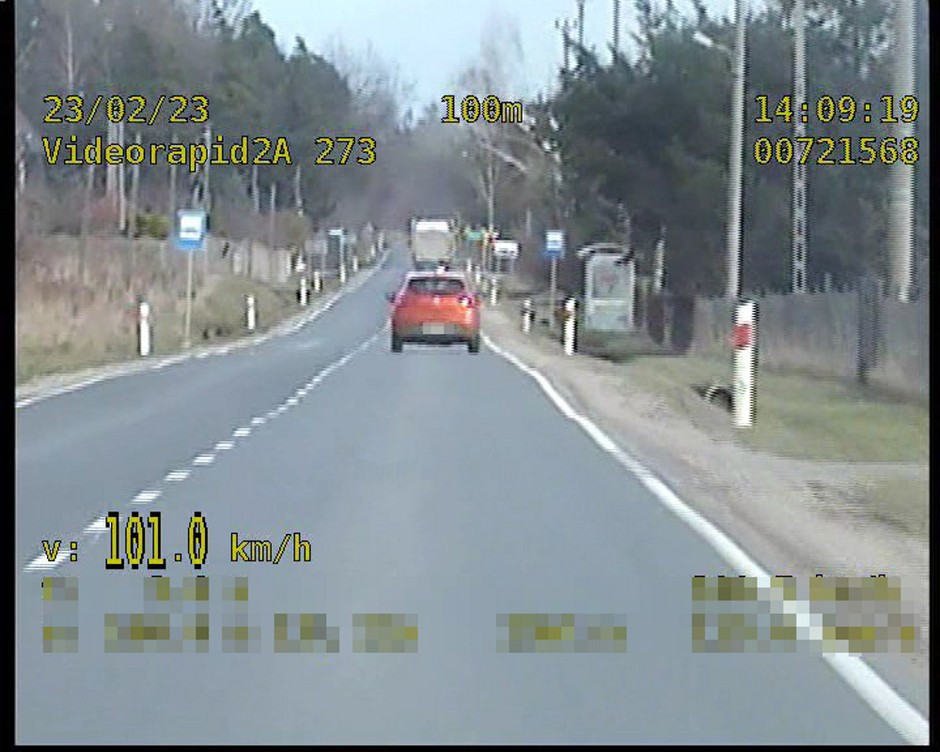 Przekroczenie dozwolonej prędkości o ponad 50 km/h w terenie zabudowanym