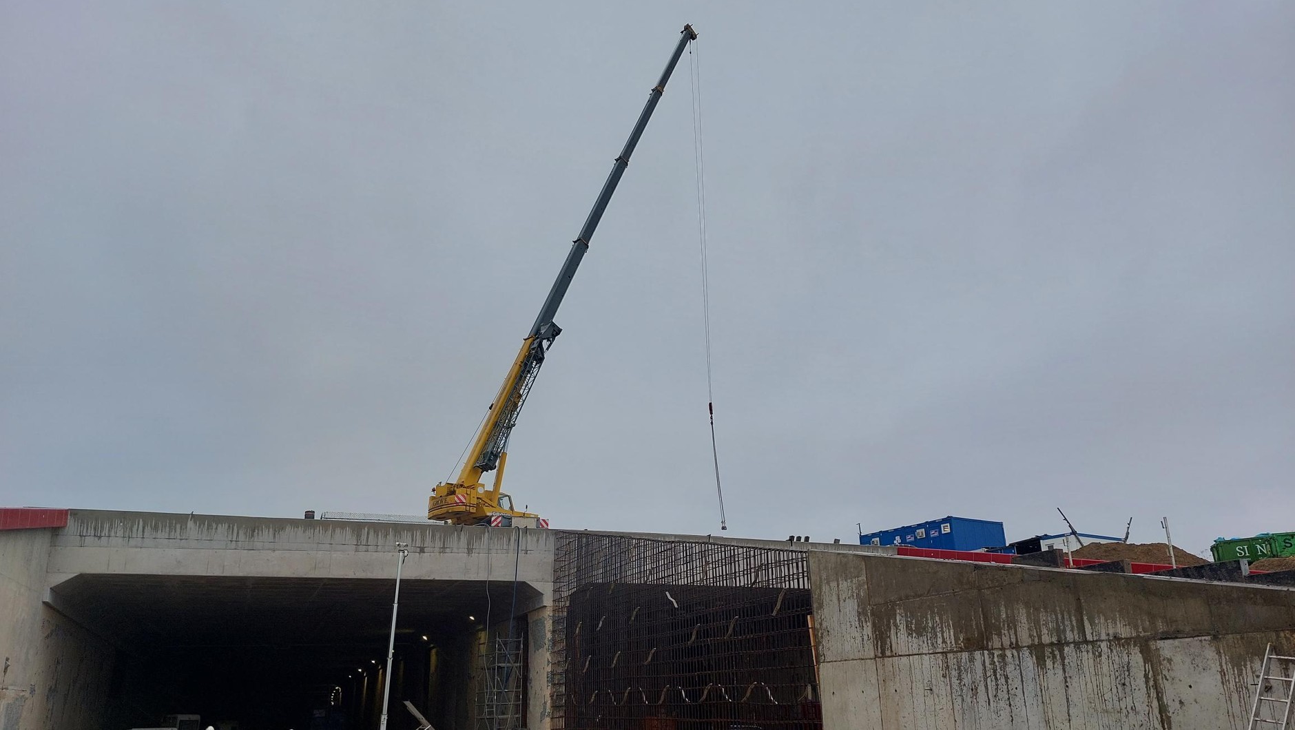 Budowa tunelu w ciągu drogi ekspresowej S52