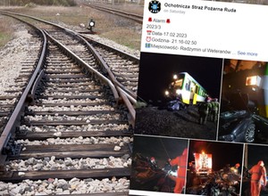 "Samochód widmo" na torach kolejowych. Nie wiadomo, skąd się wziął