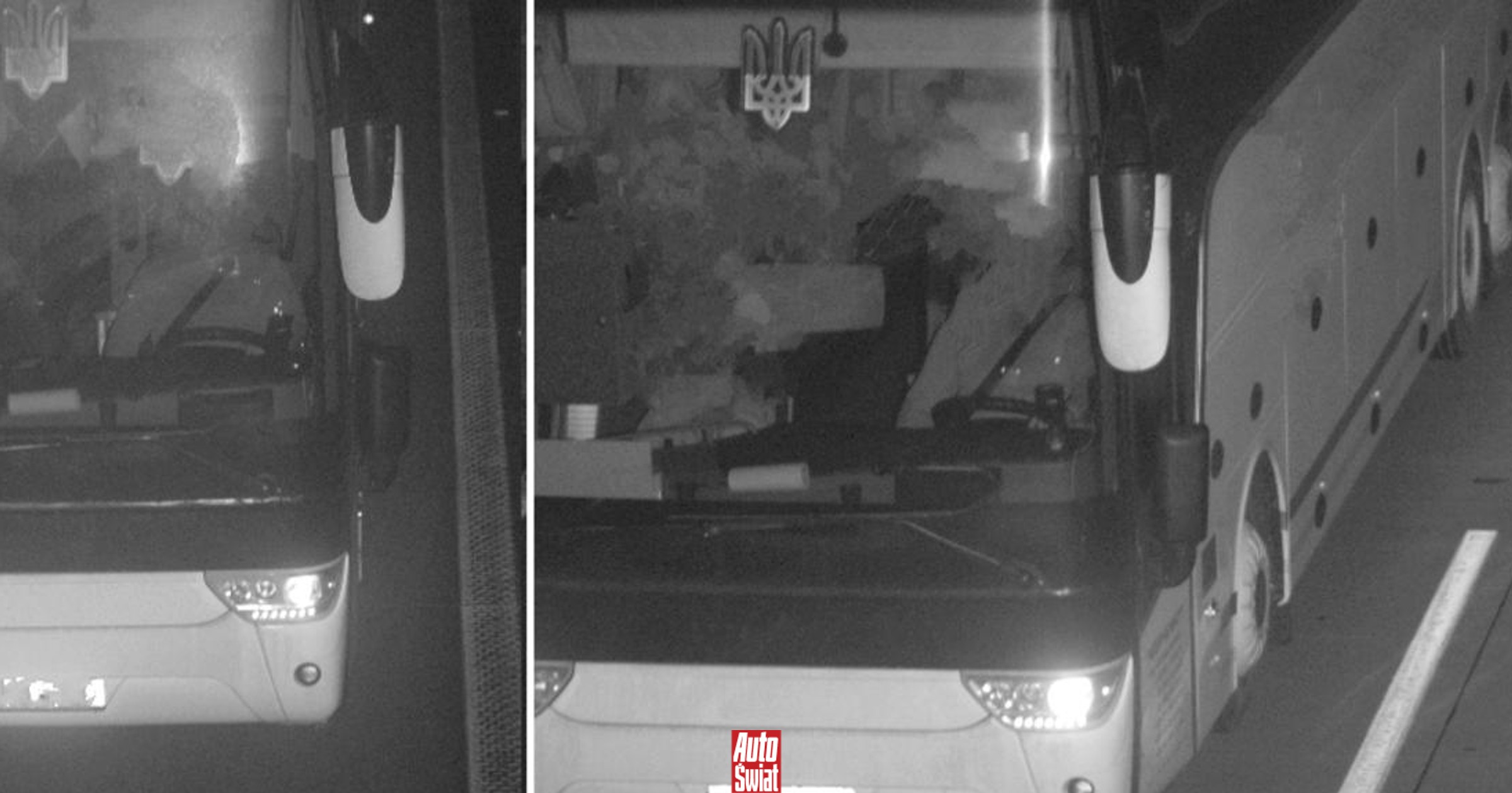 Kierowca autokaru z Ukrainy dostał aż 40 mandatów. Inspektorzy GITD podliczyli jego wykroczenia