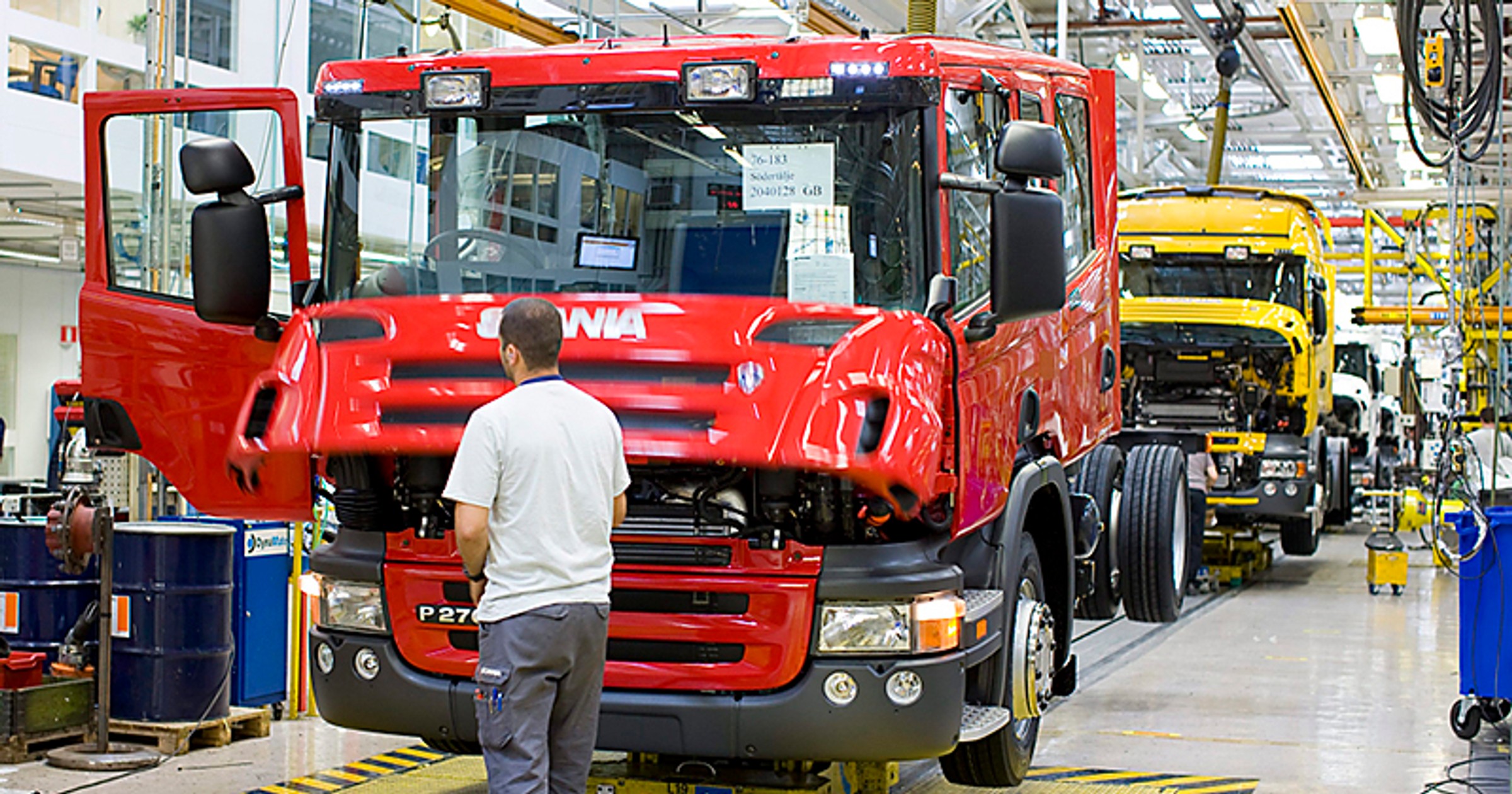 100 lat wozów strażackich Scania