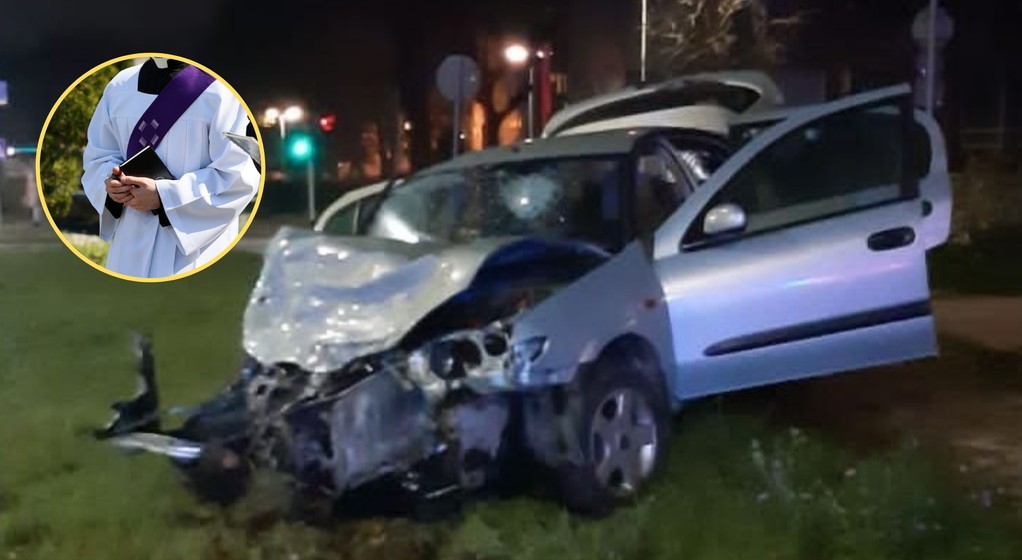 Księża, widząc poważny wypadek, z możliwym udziałem rannych, będą musieli się zatrzymać (fot. policja