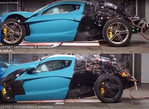Crashtest za miliony euro - rozbito dwa supersamochody