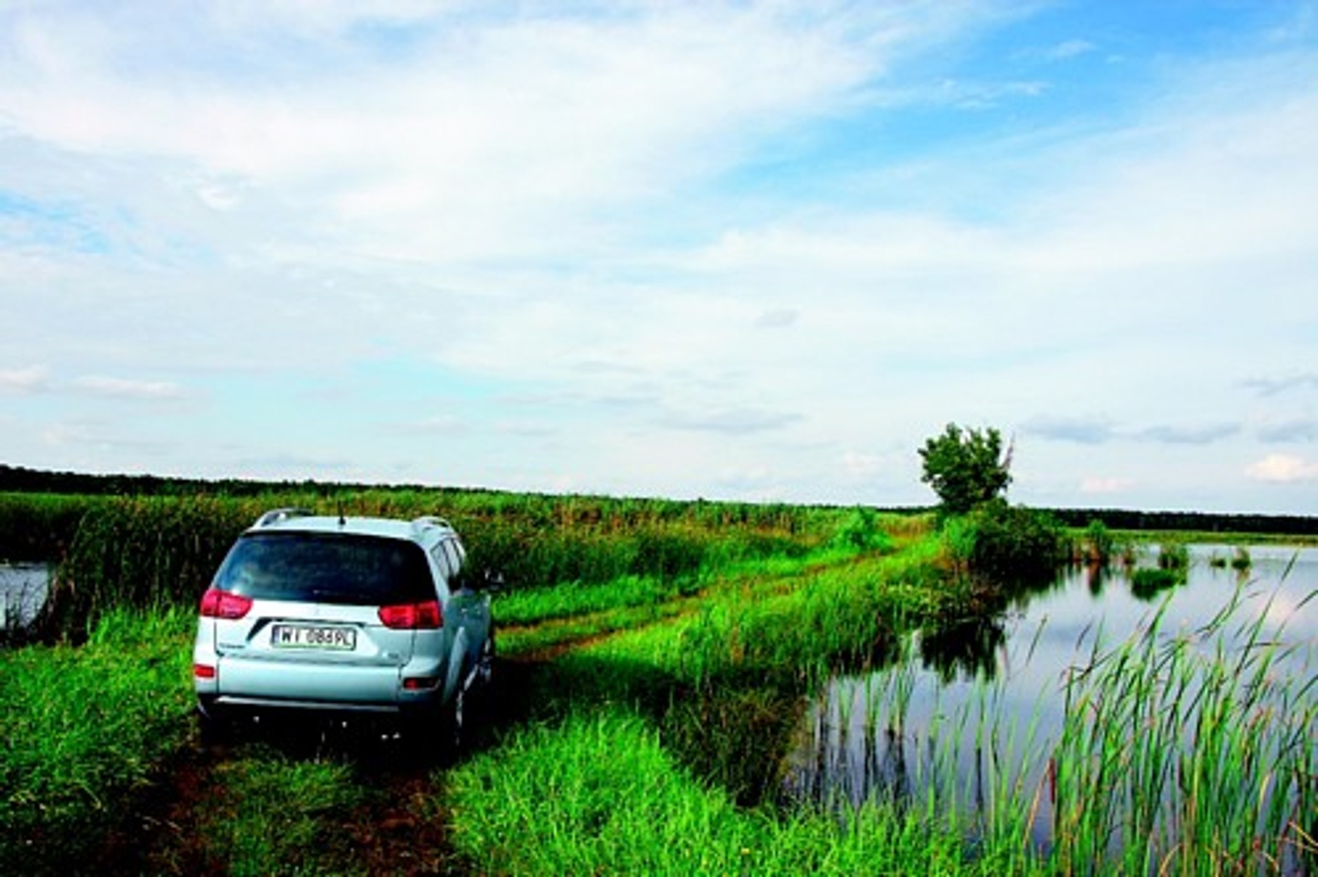 Turystyka - Lasy Janowskie z Peugeotem 4007