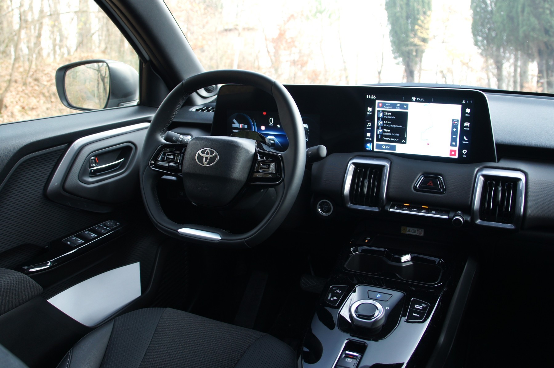 Deska rozdzielcza Toyoty Urban Cruiser