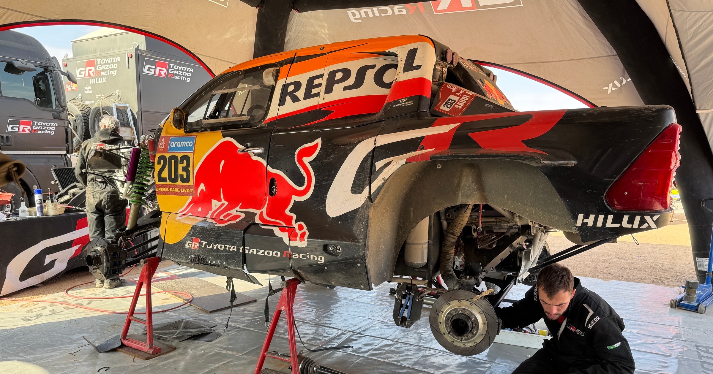 Biwak Rajd Dakar 2025
