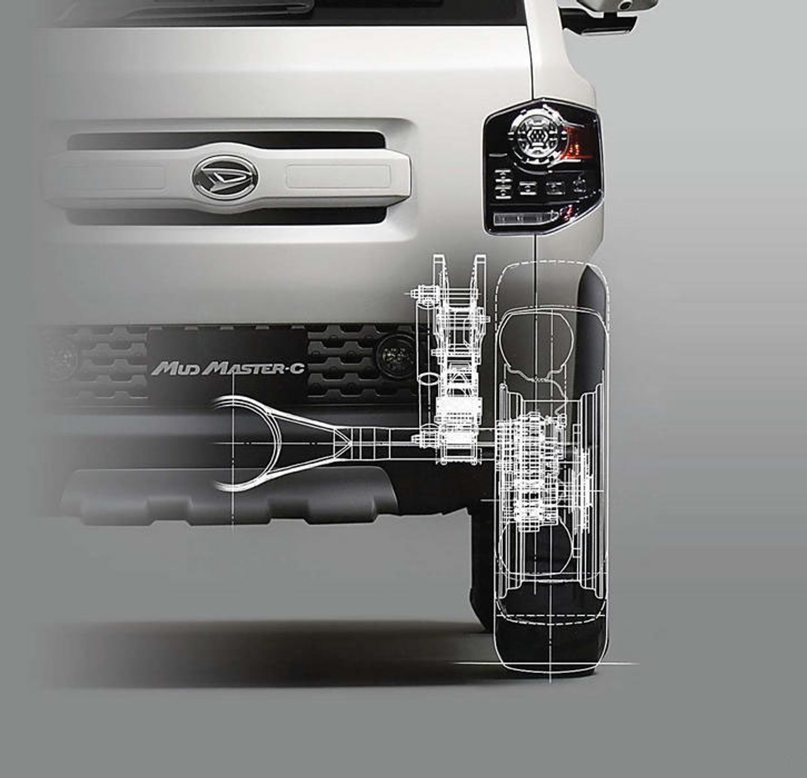 Tokio Motor Show 2007: Daihatsu Mud Master-C – pan błotnisty