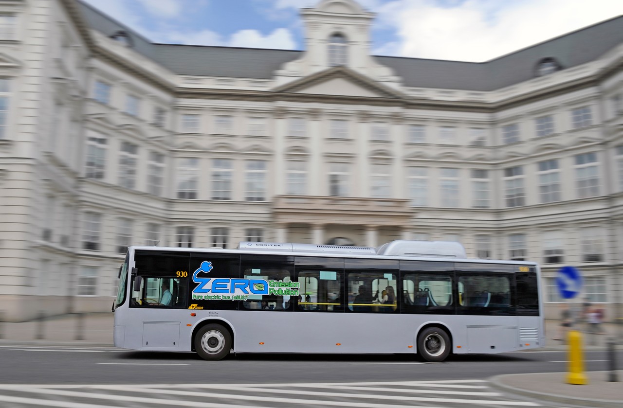 BYD K9 - chiński elektryczny autobus w Warszawie
