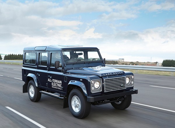 Elektryczny Land Rover Defender