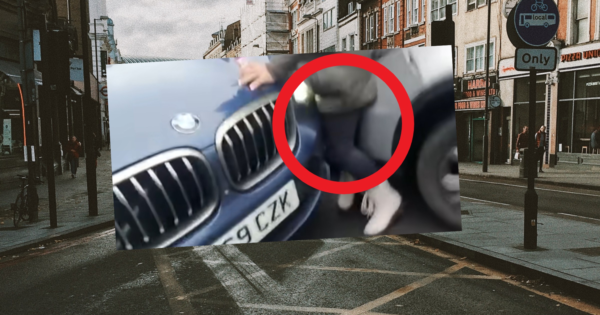 Dramatyczne sceny w Londynie z udziałem Polaków (fot. screen: Youtube/foxnmfox)