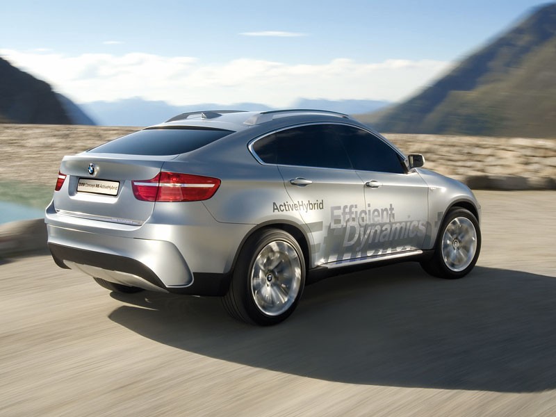IAA Frankfurt 2007: BMW Concept X6 ActiveHybrid