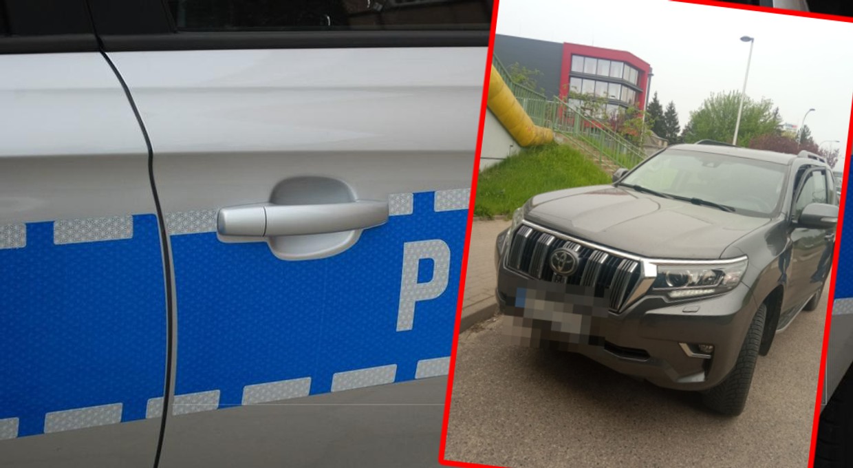 Jeździł bez uprawnień i kradzionym autem. Wpadł w ręce policji