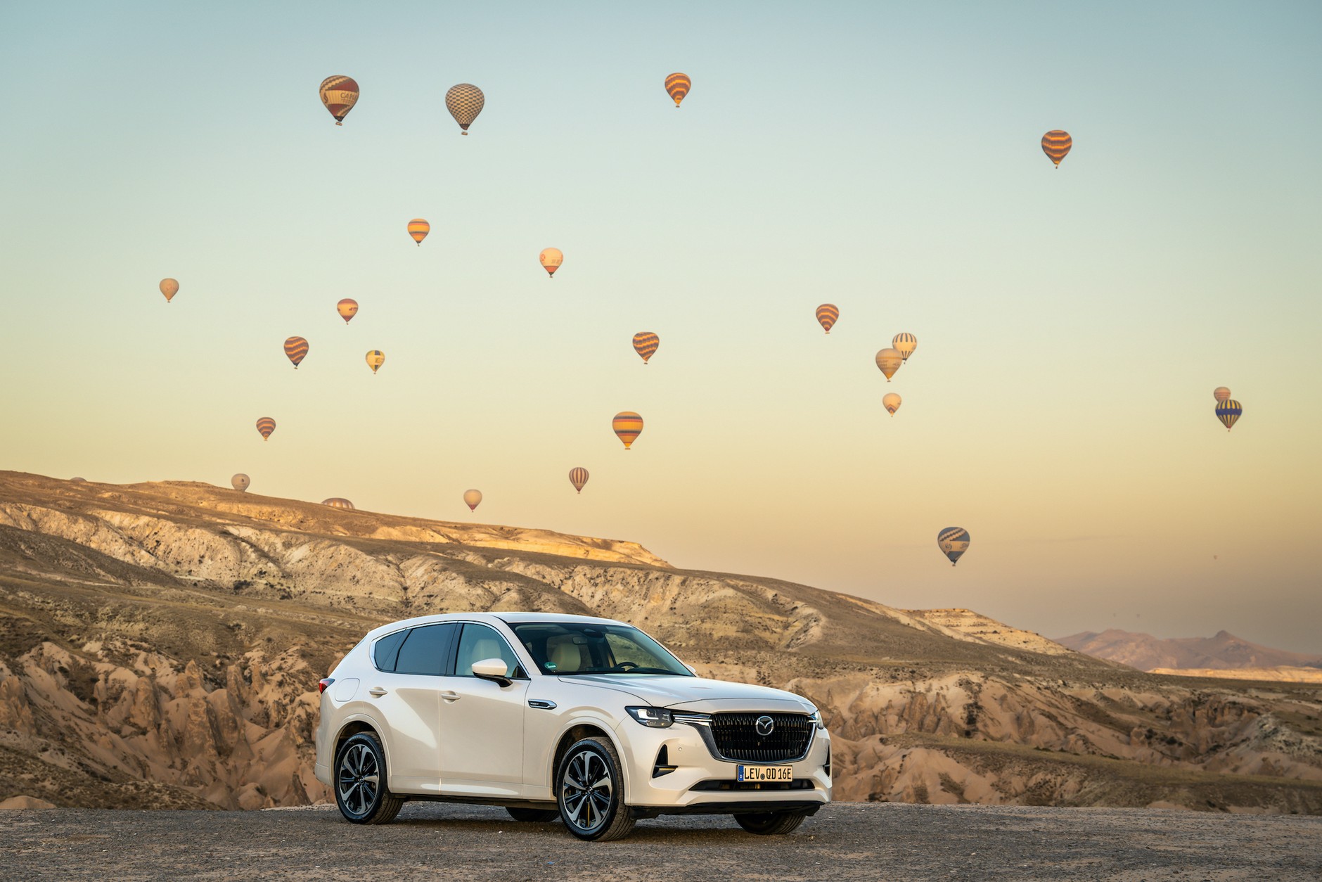 Mazda CX-5 i Mazda CX-60 – jazdy w Kapadocji