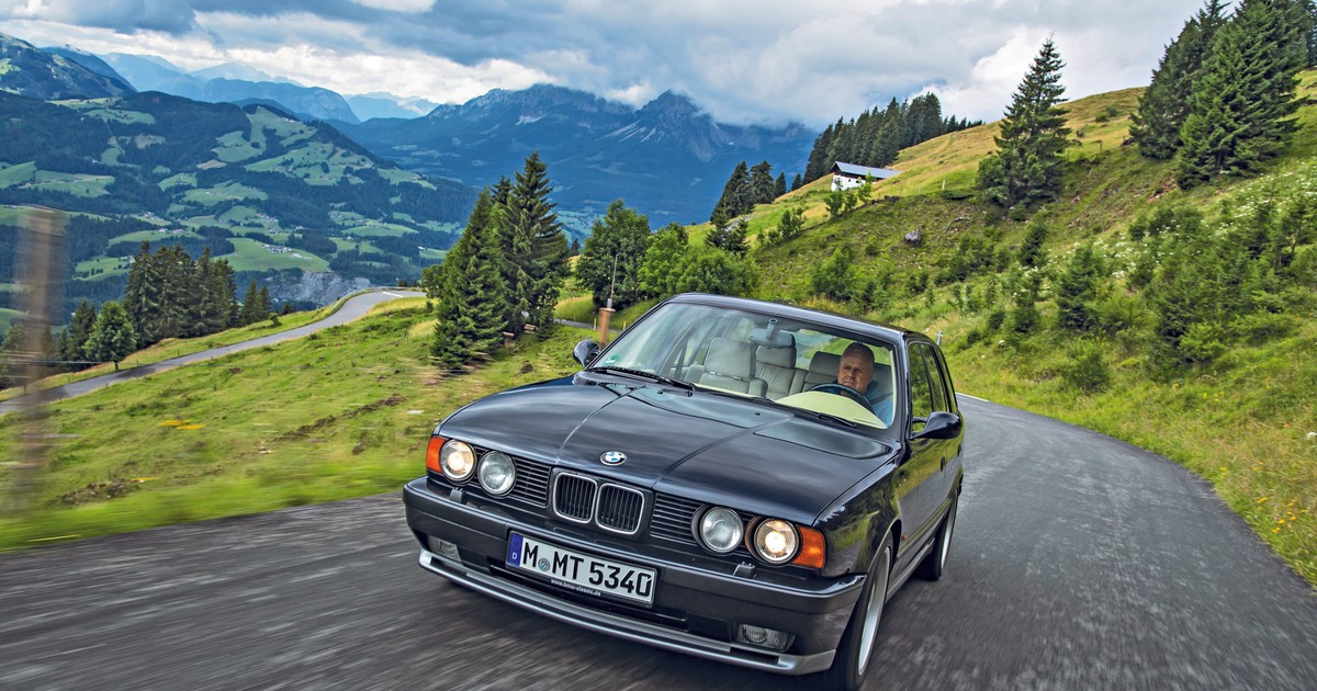 BMW E34 M5 Touring: tym egzemplarzem jeździł niegdyś prywatnie prezes zarządu BMW