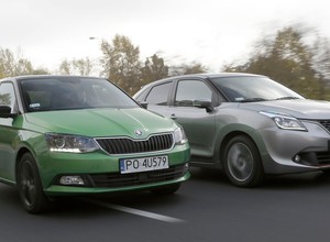 Skoda Fabia 1.2 TSI kontra Suzuki Baleno 1.0 Boosterjet - kto tu jest bez szans?