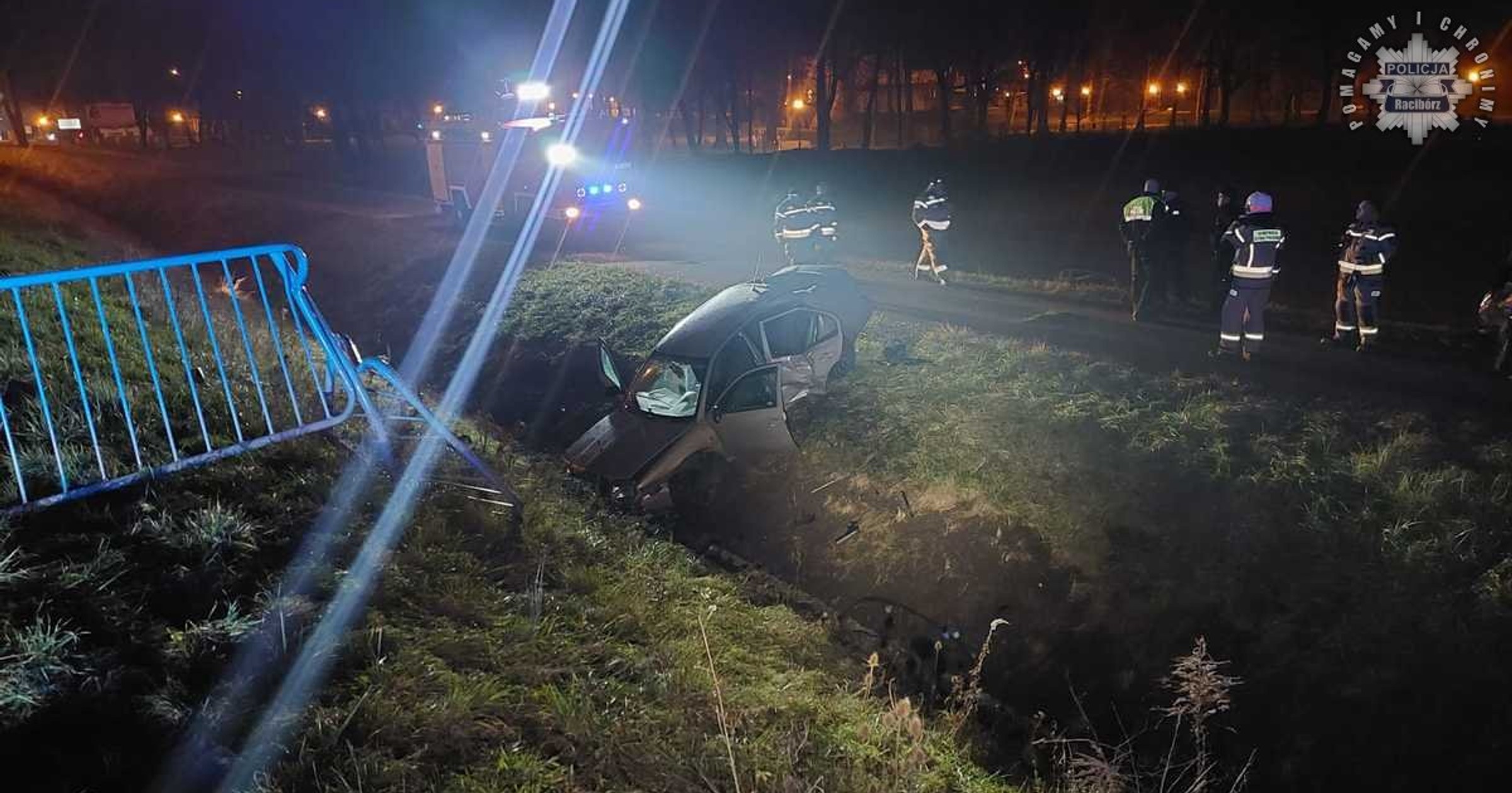 Młode Czeszki nie uciekły daleko, gdyż kierująca z trudnością "trafiała w czarne"