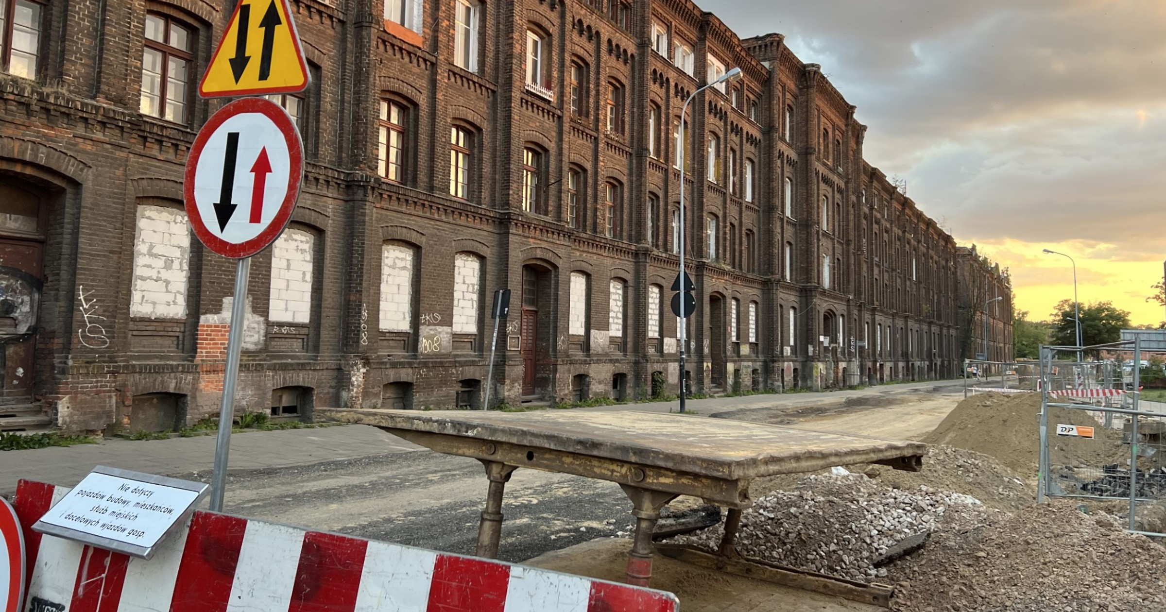 Ulica Ogrodowa w Łodzi