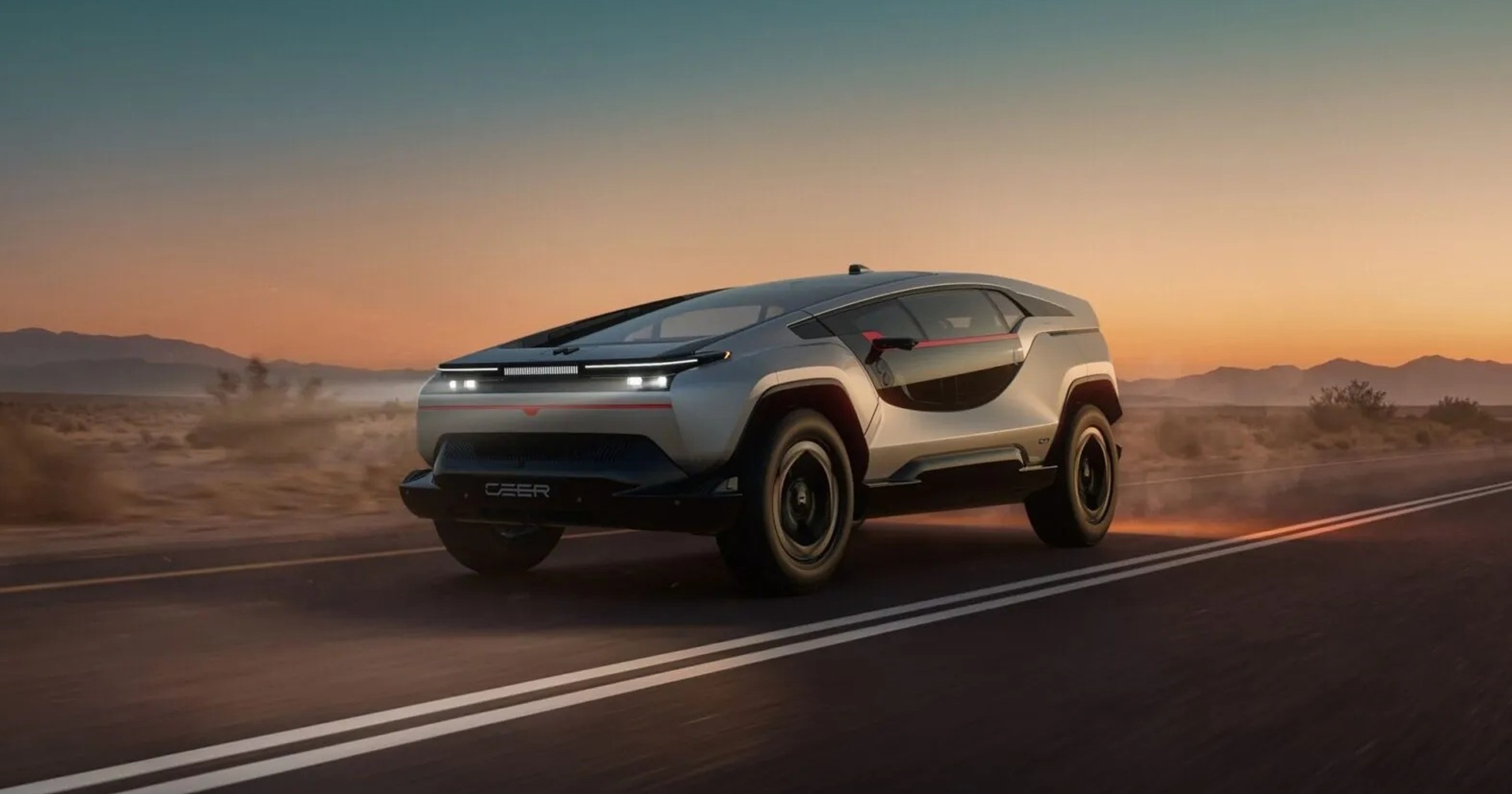 Saudyjski Ceer Exobot SUV
