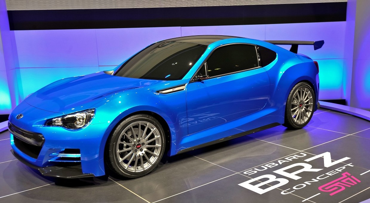 Subaru BRZ Concept STI w pełnej okazałości