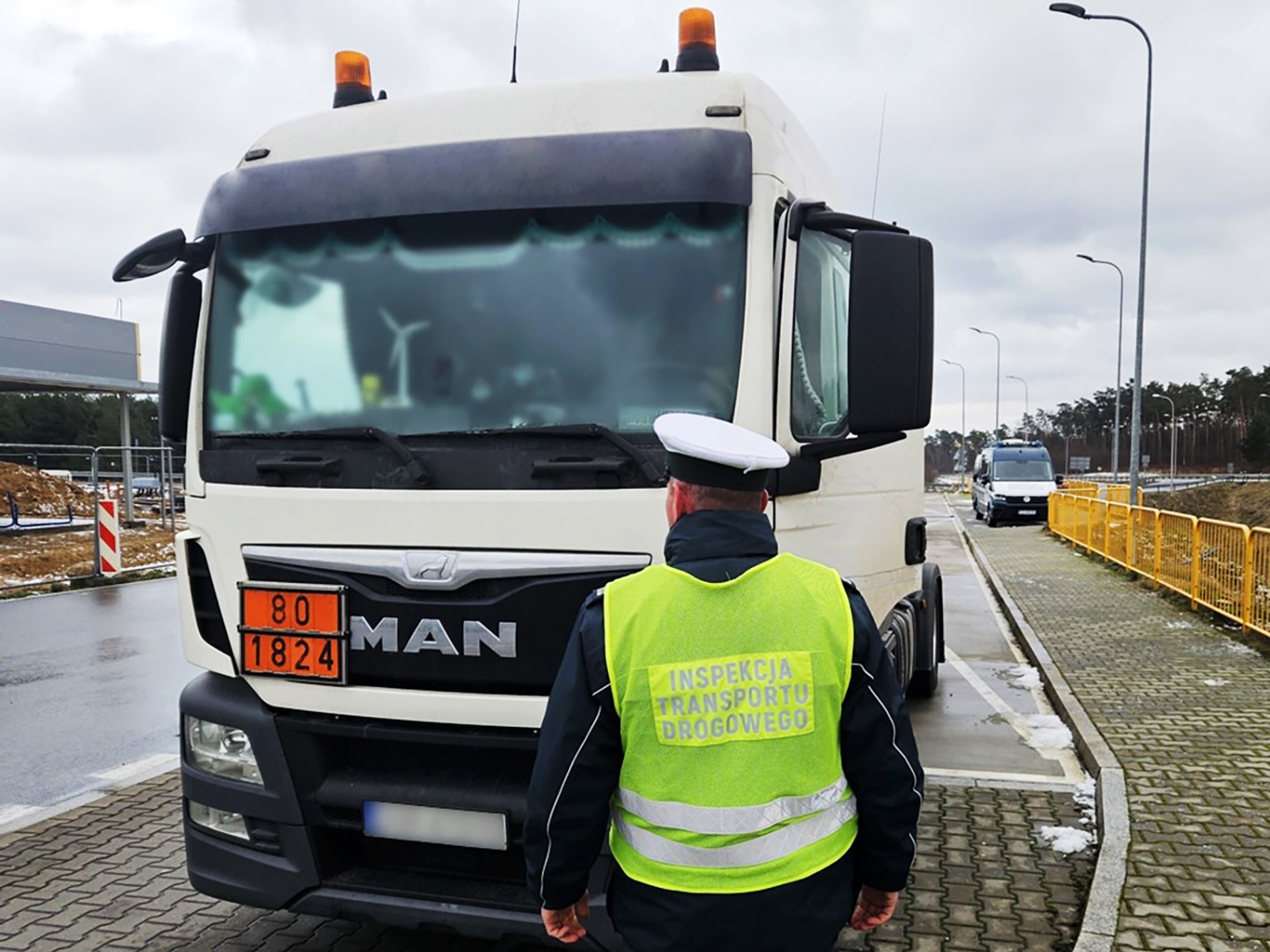 Kontrola ITD pojazdów przewożących niebezpieczne substancje