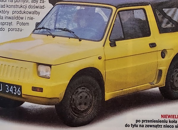 Maluch "Wadera", czyli kabriolet – z archiwum "Auto Świata"