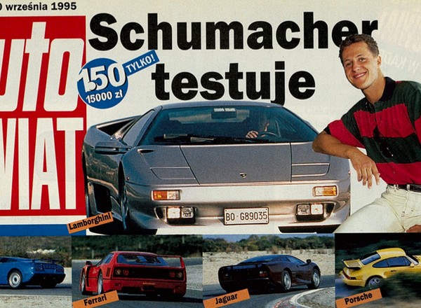 Z archiwum Auto Świata: Jak Michael Schumacher testował dla nas pięć bolidów