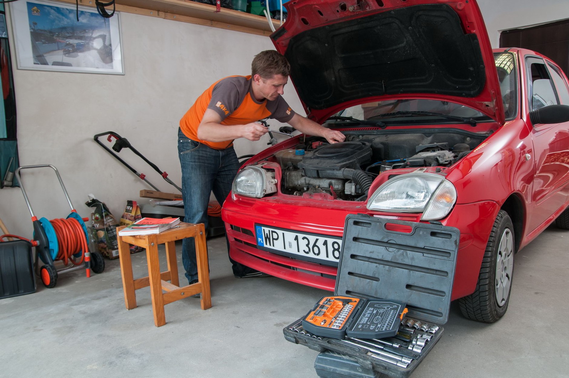 Samodzielna obsługa Fiata Seicento 1.1