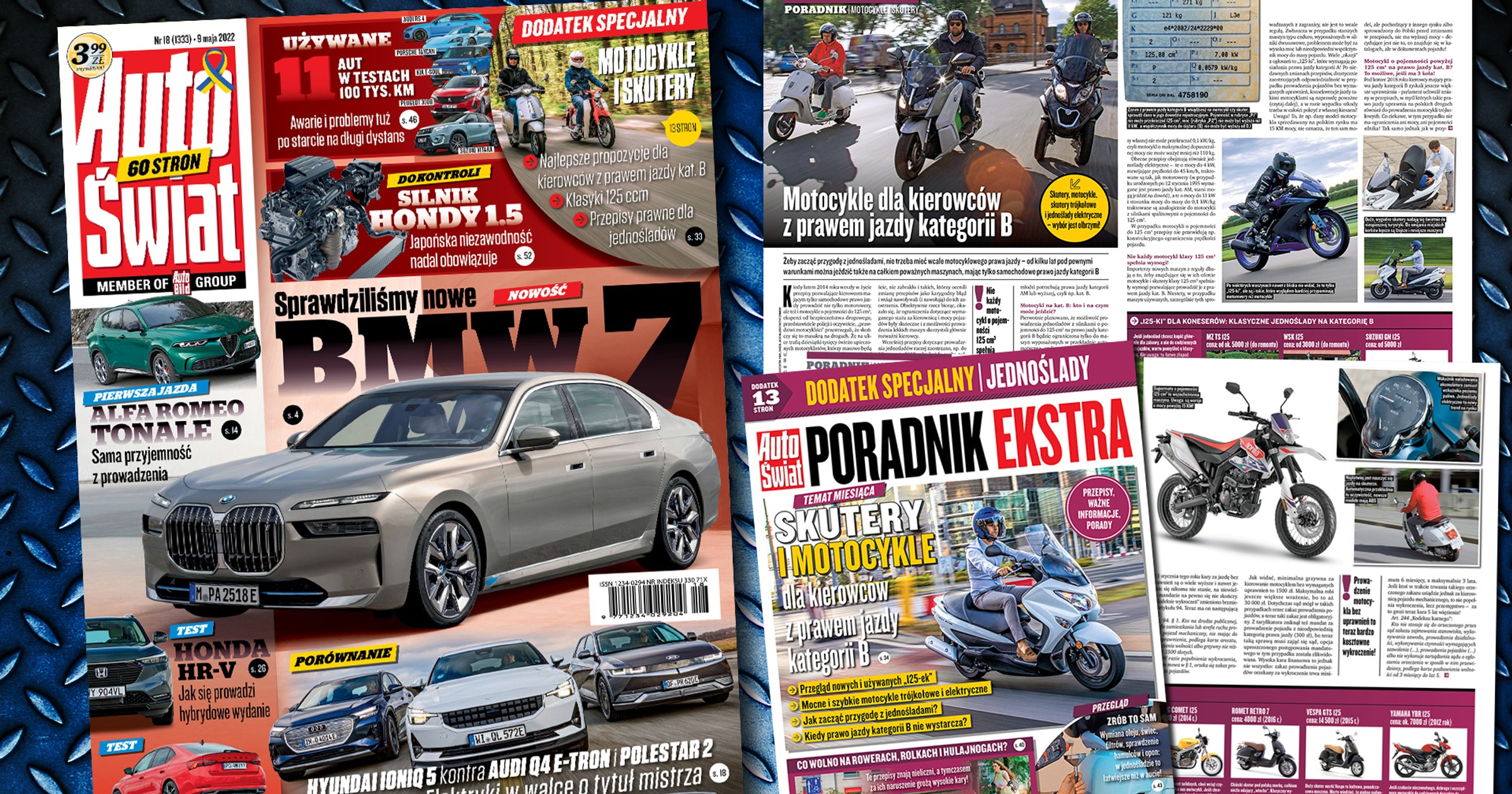 Auto Świat 18 2022 + Poradnik Motocykle