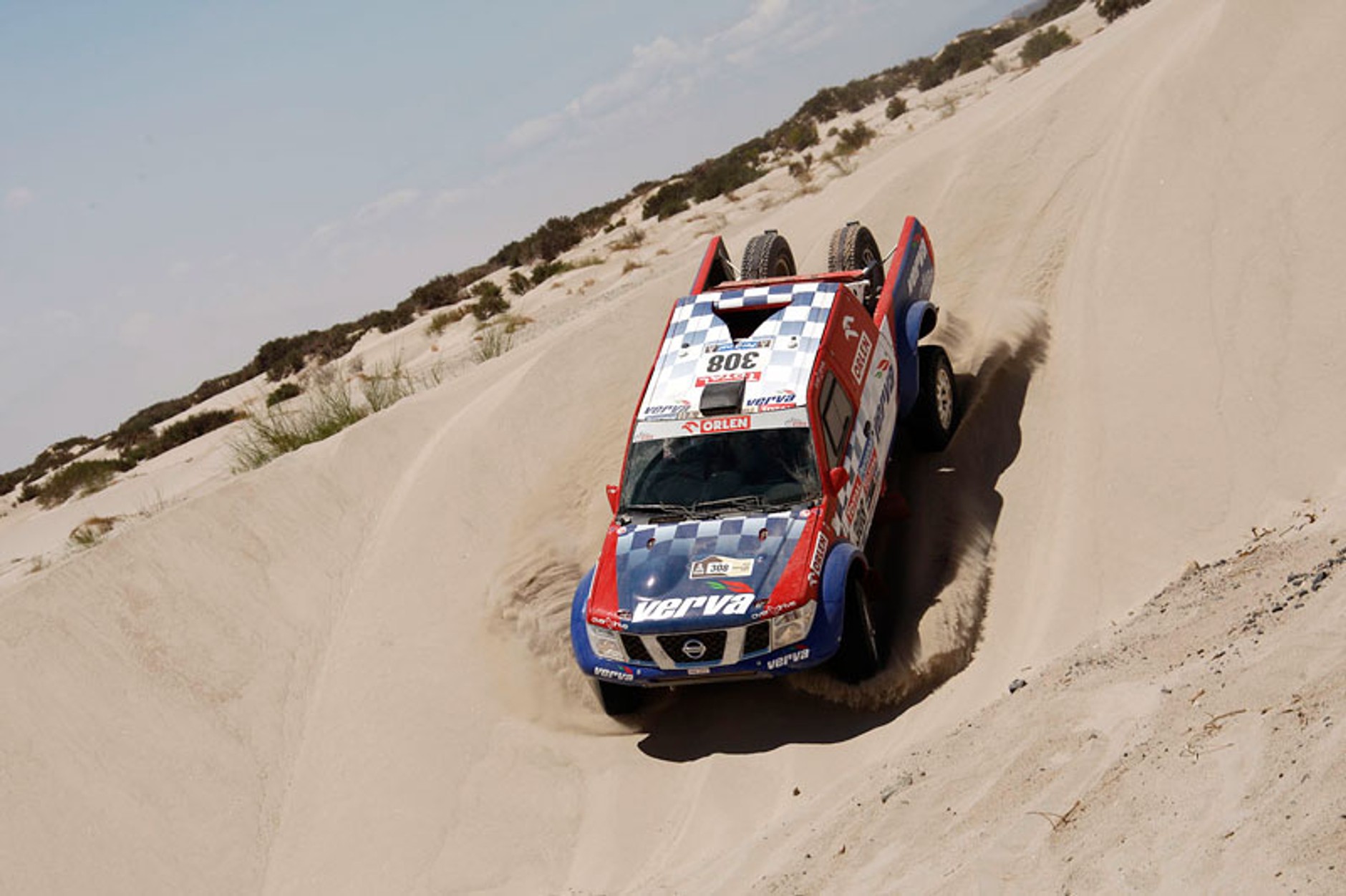 Rajd Dakar 2010: Przygoński 8. (8. etap na żywo, klasyfikacja, foto - Willy Weyens)