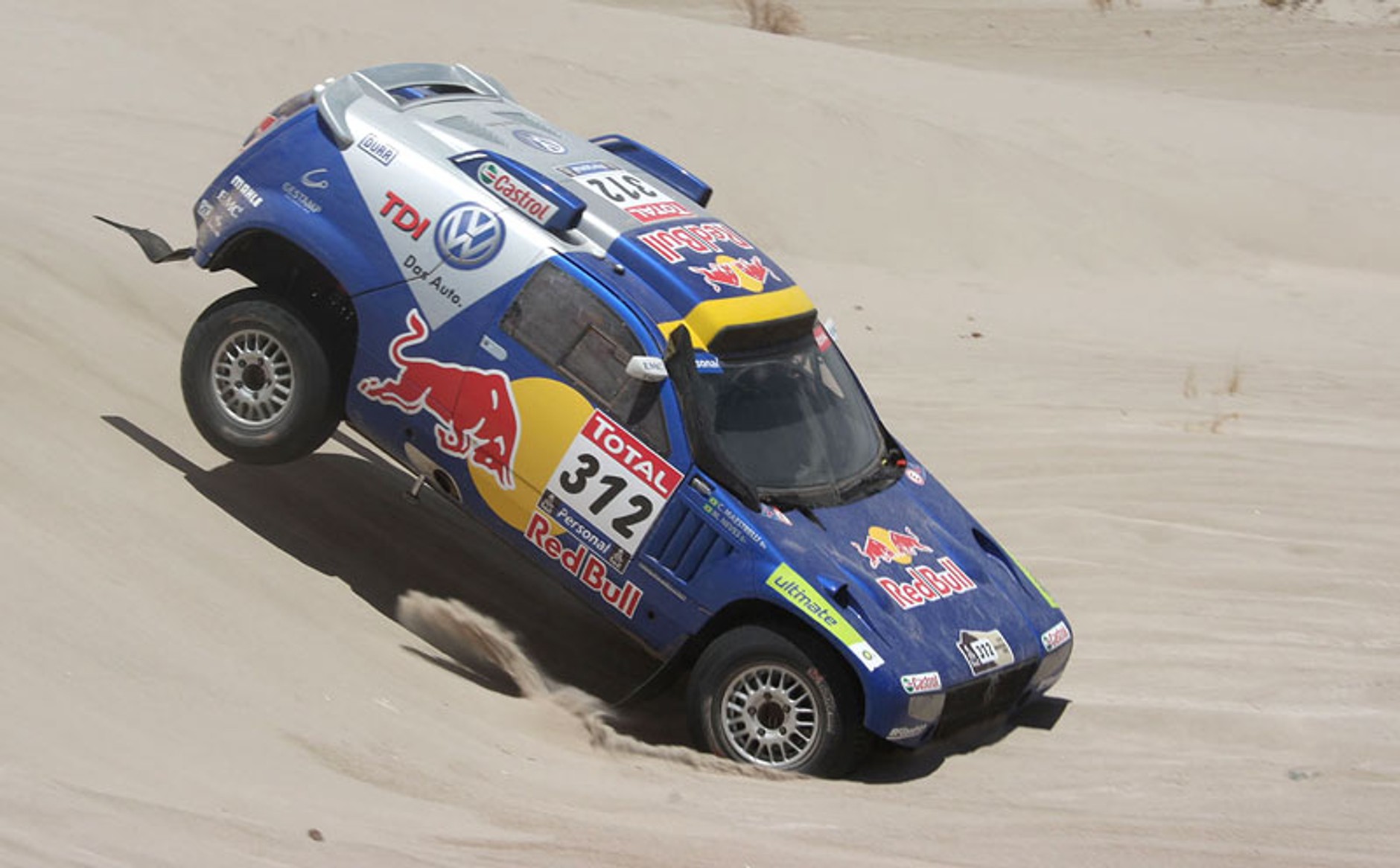 Rajd Dakar 2010: Przygoński 8. (8. etap na żywo, klasyfikacja, foto - Willy Weyens)