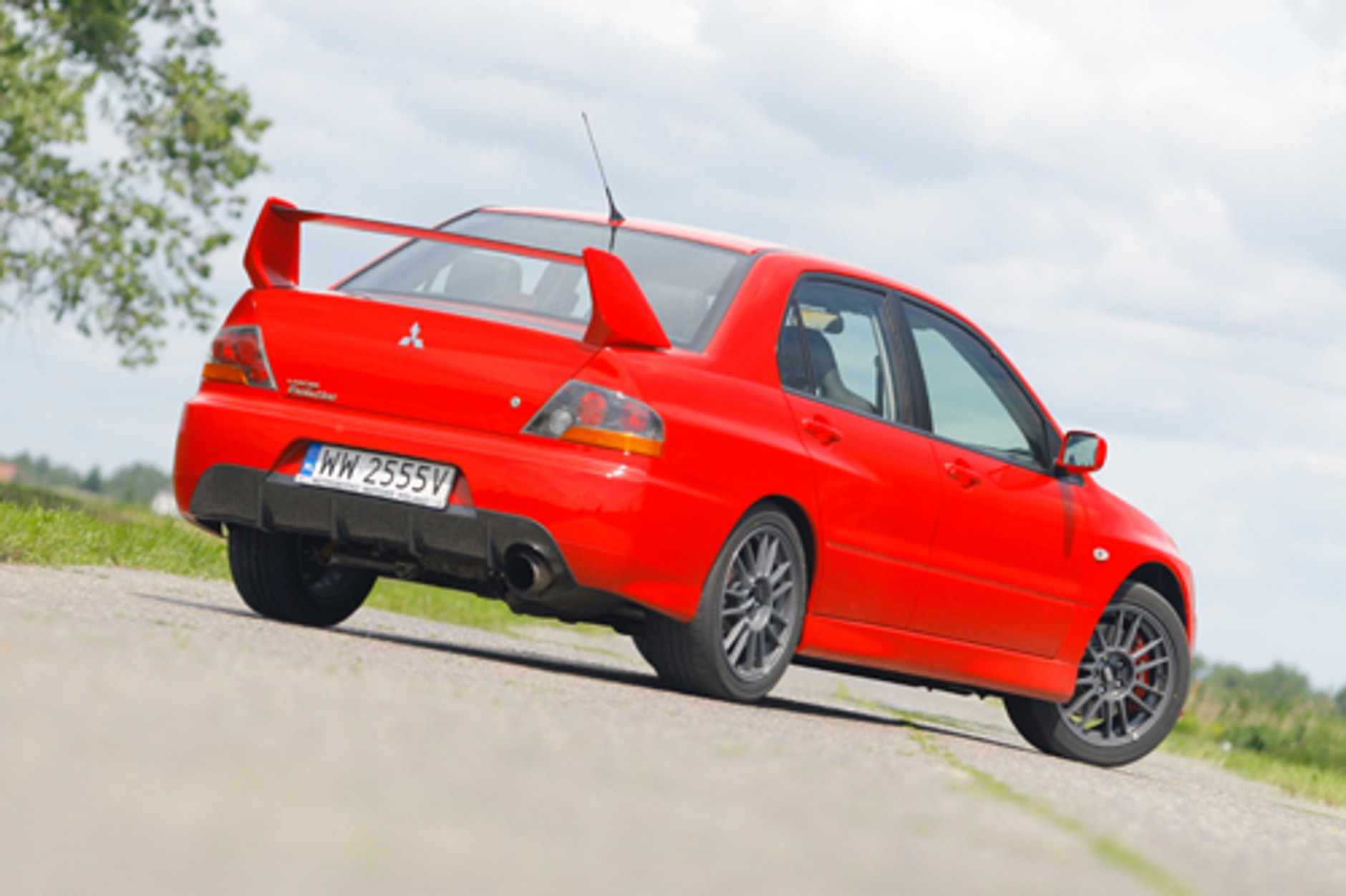Mitsubishi Lancer Evo IX - Z lepszym ciągiem