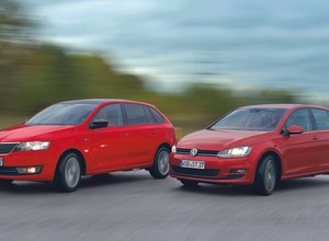 Porównanie kompaktów: Skoda Rapid wyzywa na pojedynek Volkswagena Golfa