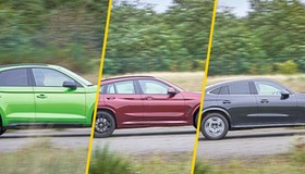 Audi Q5 Sportback kontra BMW X4 i Mercedes GLC Coupe