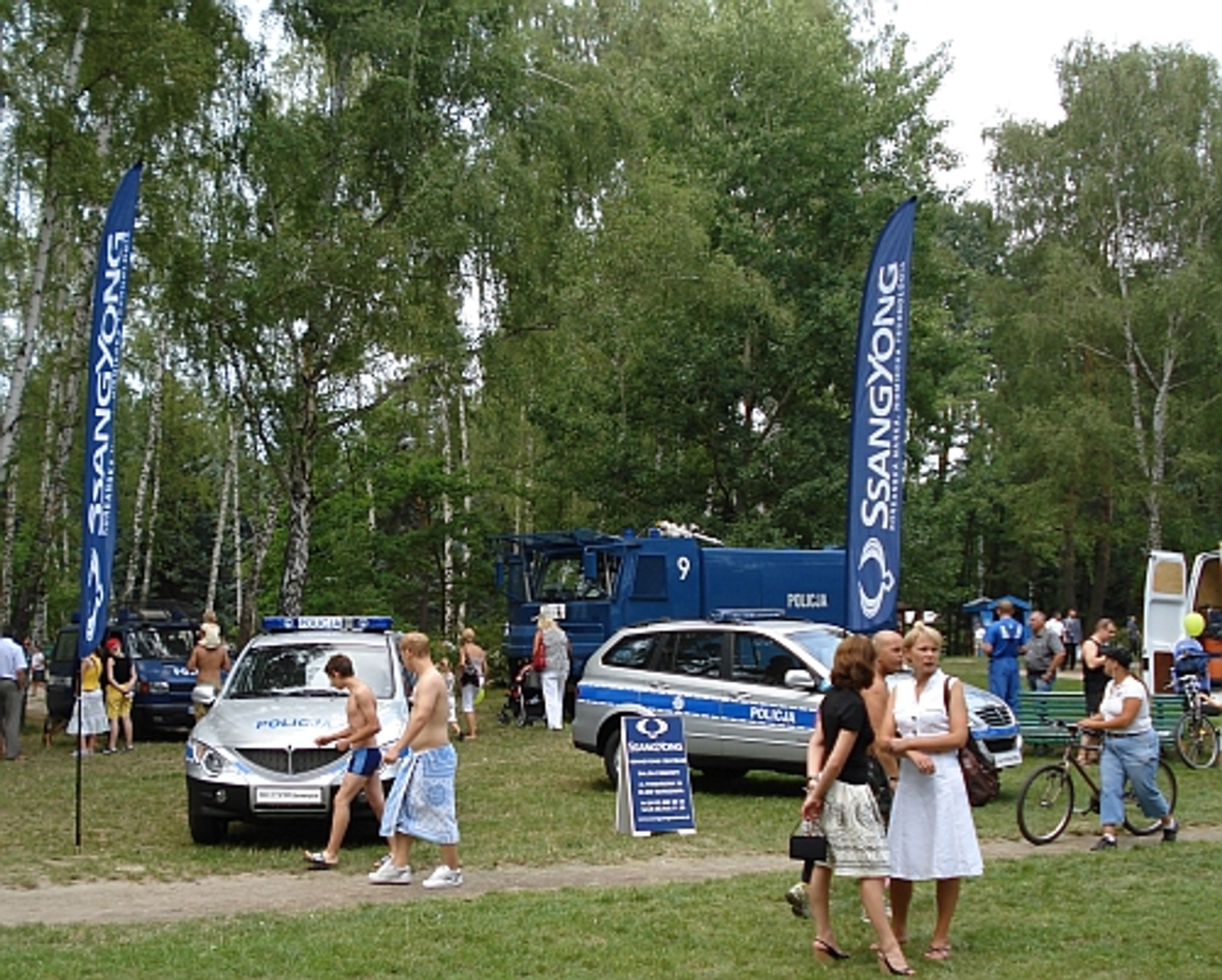 Radiowozy od SsangYonga