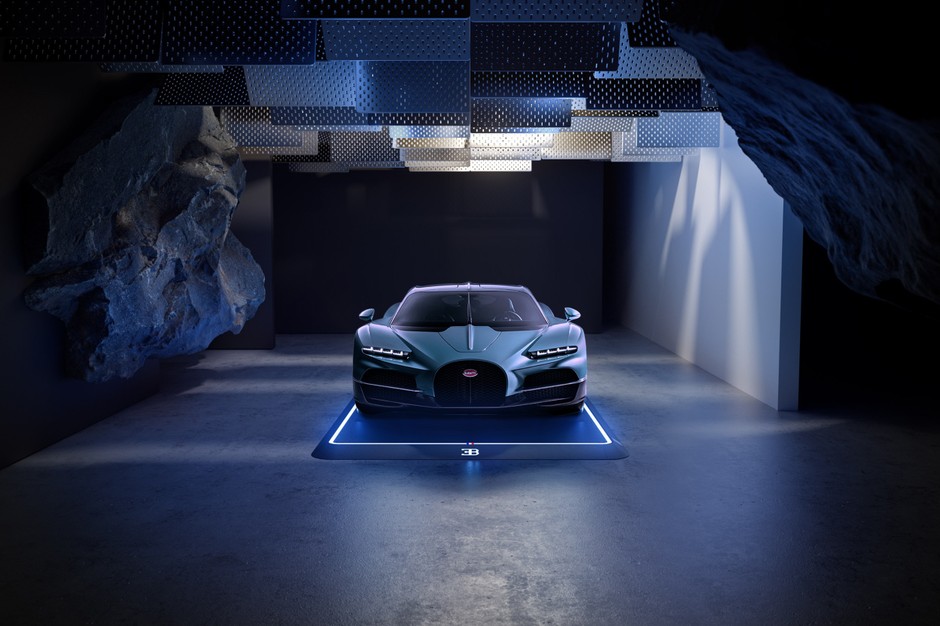 Specjalny garaż Bugatti