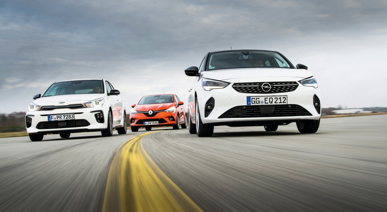 Renault Clio, Opel Corsa i Kia Rio - próba sił w klasie B
