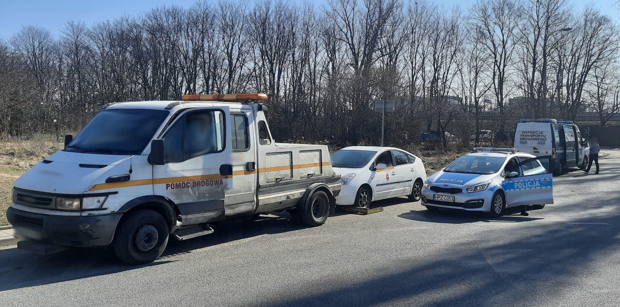 Pseudotaksówka wykryta przez ITD pod Dworcem Wschodnim w Warszawie