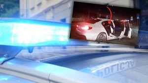 Wyszli z BMW i "błysnęli" bejsbolem. Pomylili się, a wszystko się nagrało [WIDEO]
