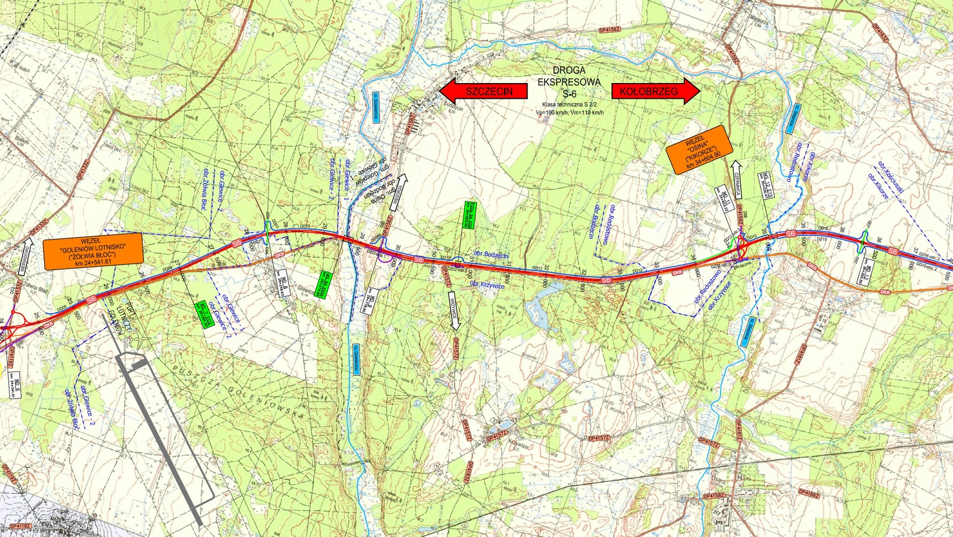 Plan S6 Goleniów-Nowogard