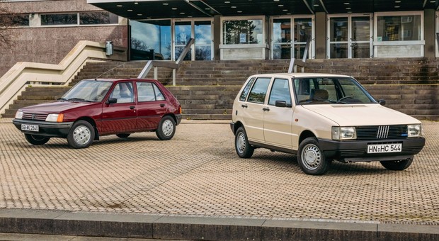 Fiat Uno kontra Peugeot 205 - te modele uratowały marki przed kłopotami