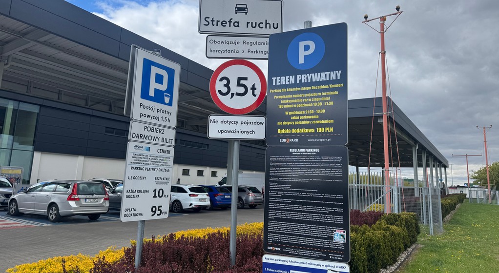Prywatny płatny parking