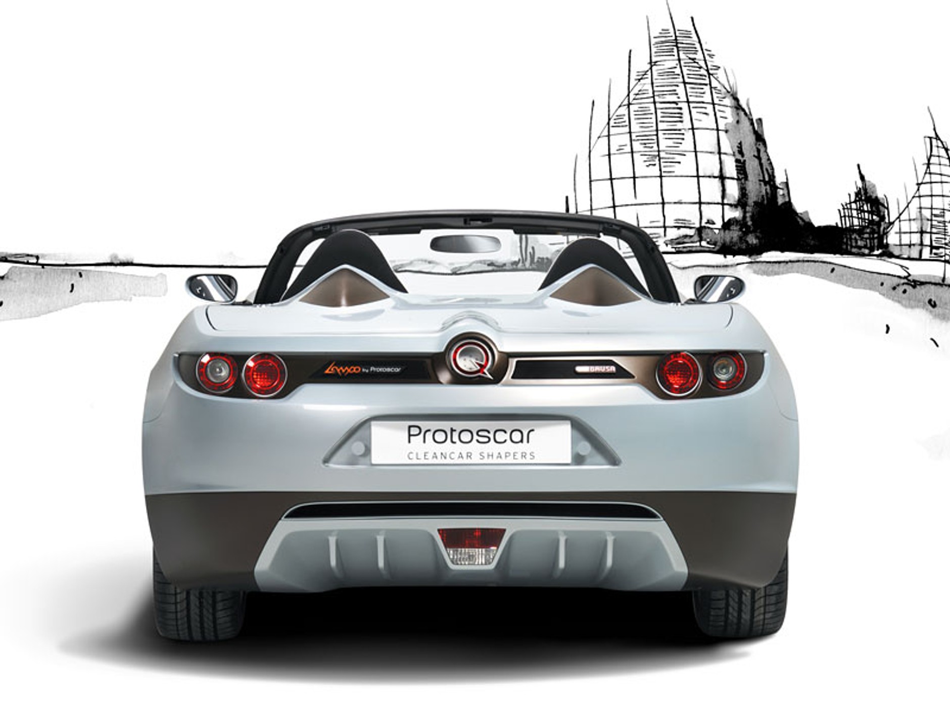 Genewa 2009: Protocar Lampo – elektryczny roadster ze Szwajcarii