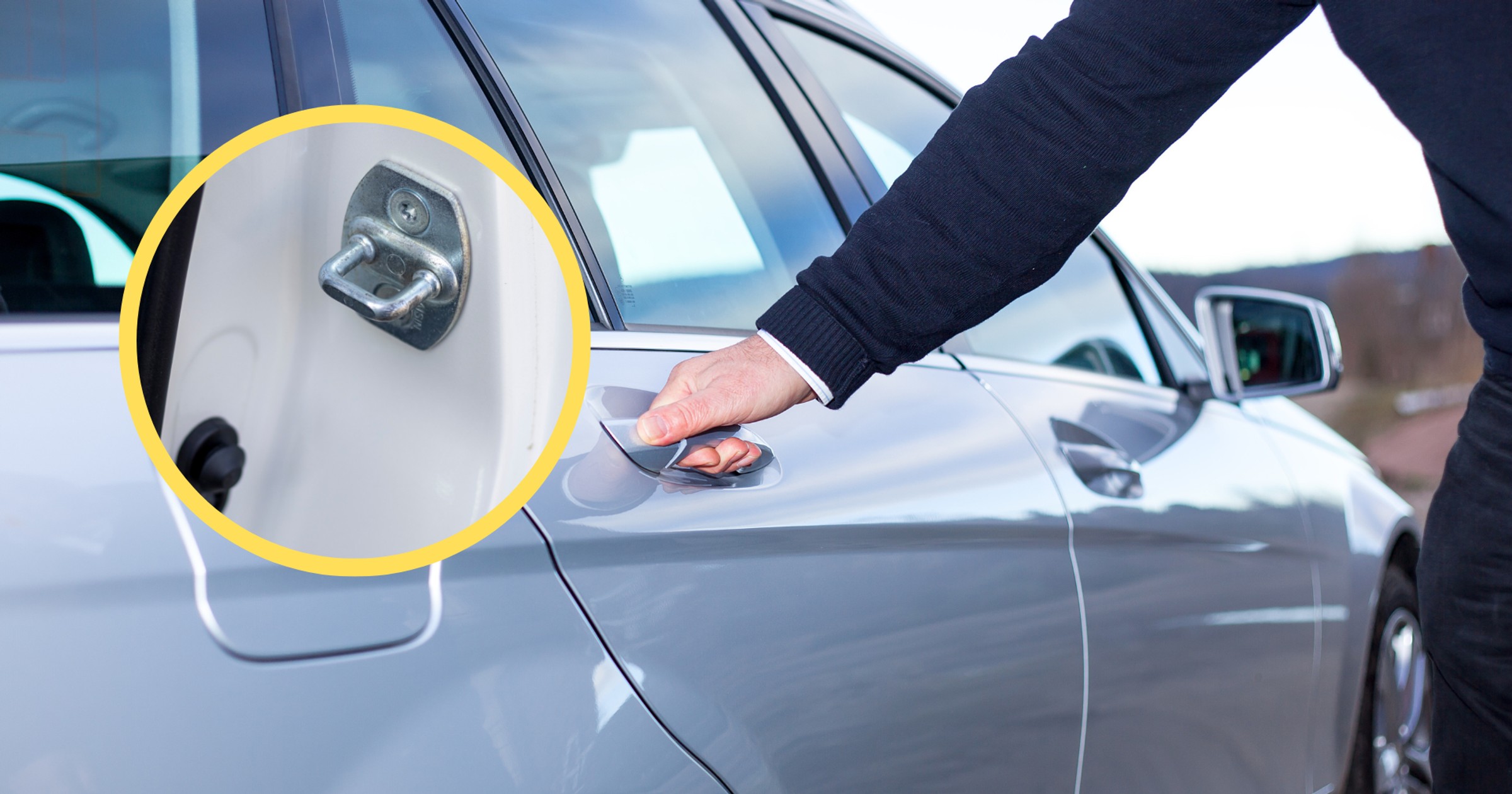 Hak przy drzwiach samochodu ma kilka zastosowań