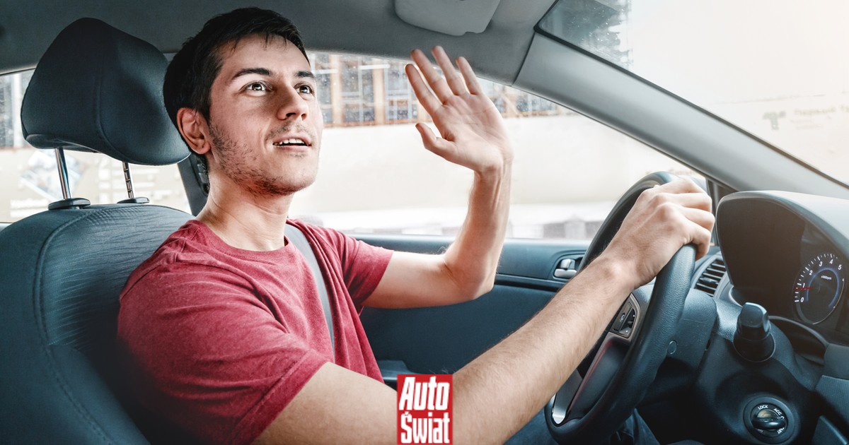 Tych gestów nie uczą na kursie na prawo jazdy. Co oznacza "gadająca dłoń"?