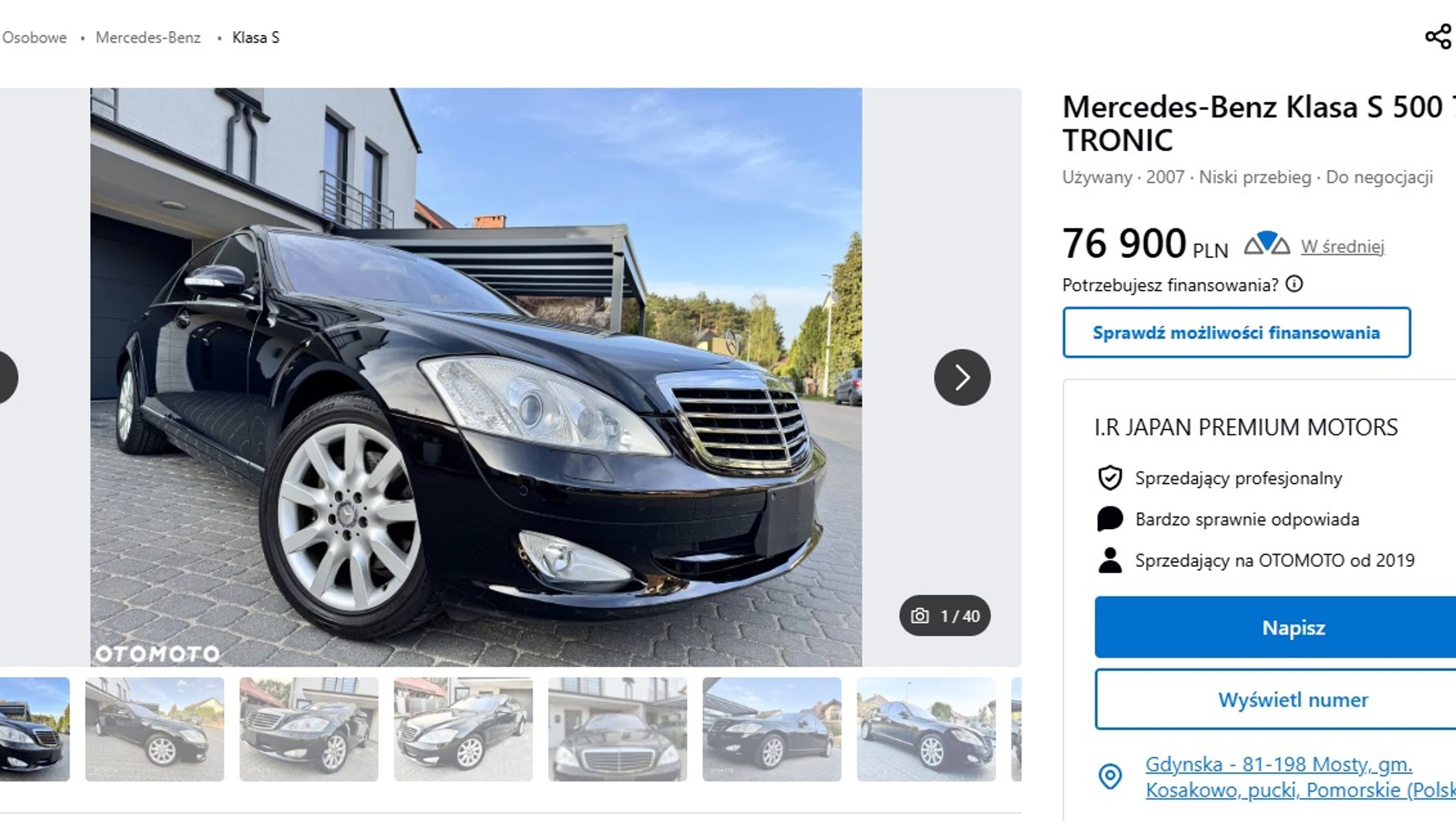 Mercedes S500