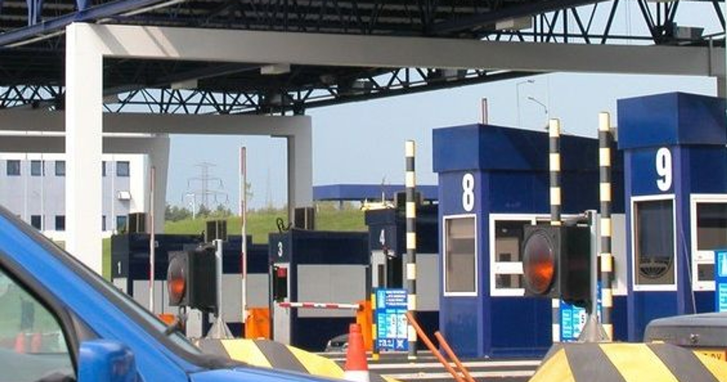 Bramki na autostradzie A4 Katowice-Kraków