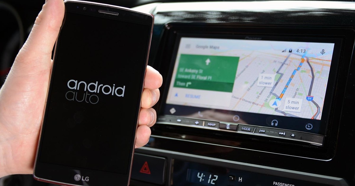 Nawigacja Google Maps w Android Auto