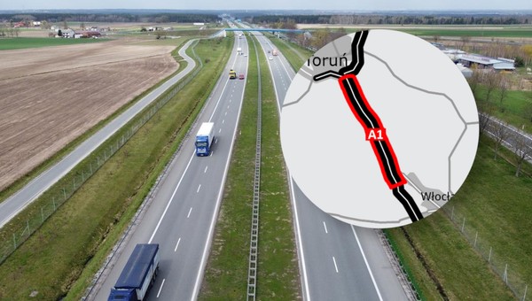 Autostrada A1 dostanie trzeci pas. Pierwsze prace już ruszają [MAPA]