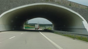 Spieszyli się do szpitala, ale nie zdążyli. Nietypowy przypadek na autostradzie A1